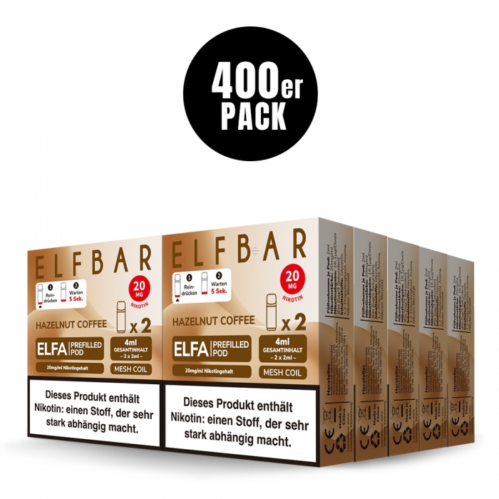 Elfa Prefilled Pod (400er VPE) - 3 neu Sorten - Elfbar – Bild 3