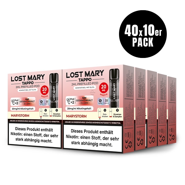 Lost Mary Tappo Prefilled Pods 400 VPE - by ELFBAR – Bild 4
