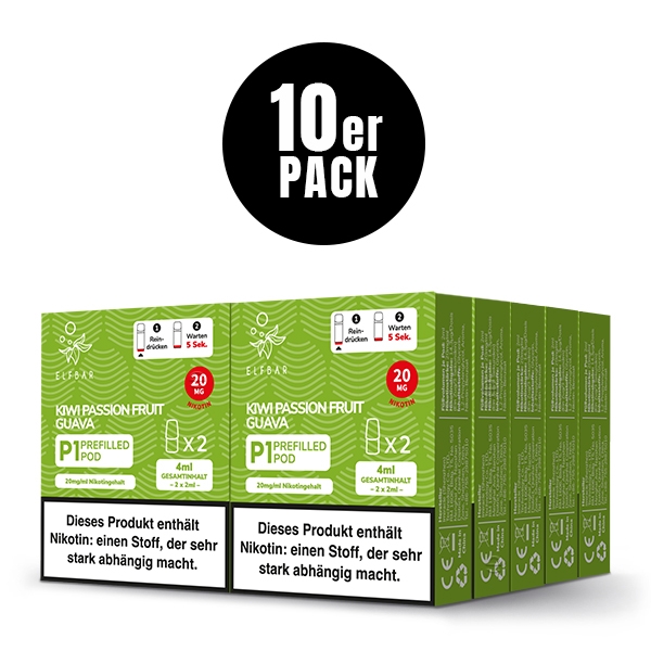 **MATE 500 P1 Prefilled Pods (10er Pack) - Elfbar – Bild 3