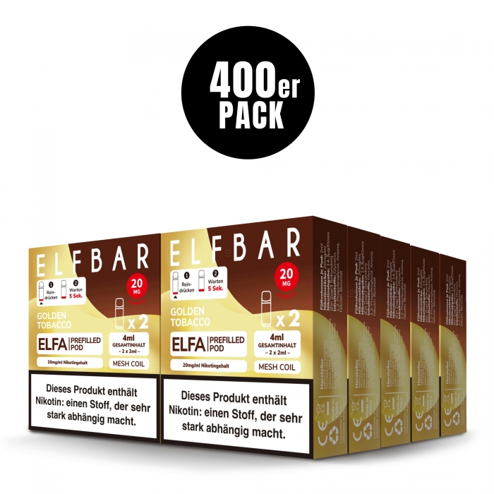 Elfa Prefilled Pod (400 VPE) - Neue Sorten – Bild 2