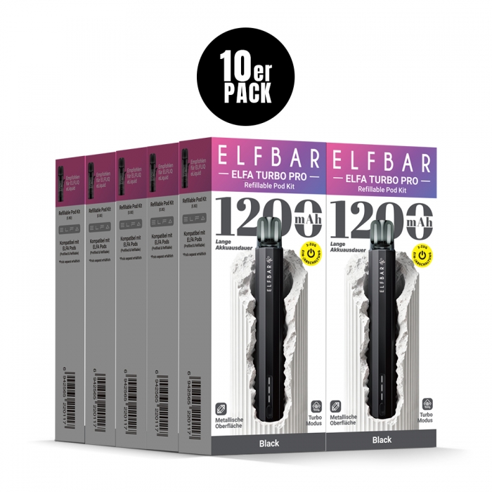 Elfa Turbo Pro Pod Kit (10er VPE) - Elfbar