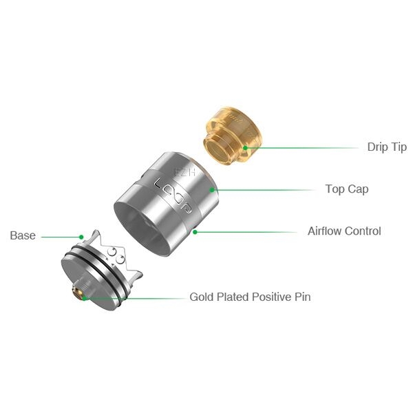 Loop V1.5 RDA Selbstwickelverdampfer - Geek Vape – Bild 3