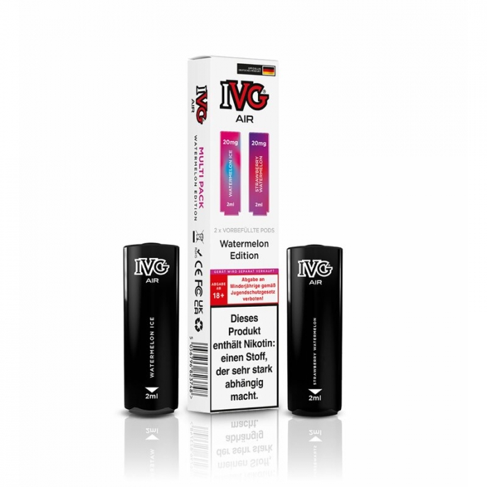 IVG Air Multi Flavour Edition Prefilled Pods (2er Pack) – Bild 3