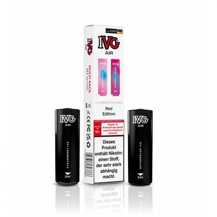 IVG Air Multi Flavour Edition Prefilled Pods (2er Pack) – Bild 6