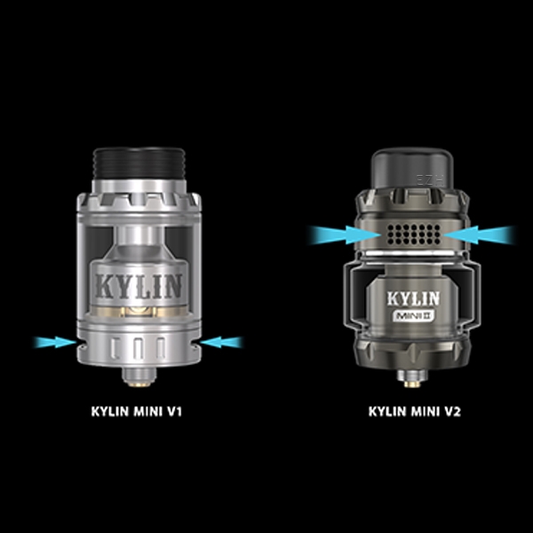Kylin Mini V2 RTA Selbstwickel Tankverdampfer - VANDYVAPE – Bild 4