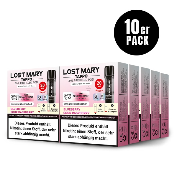 Lost Mary Tappo Prefilled Pods (10er Pack) - by ELFBAR