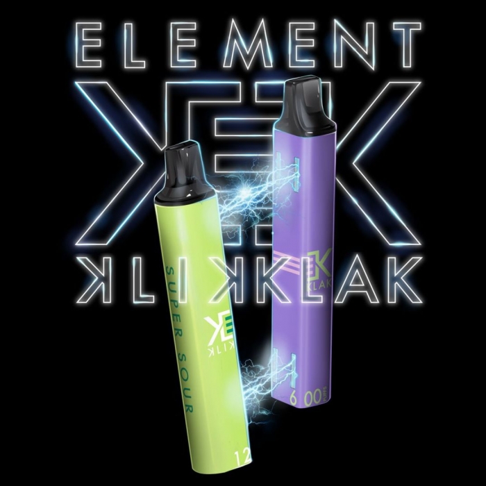 KLIK KLAK Einweg-E-Zigarette (diverse Sorten) by Element – Bild 2