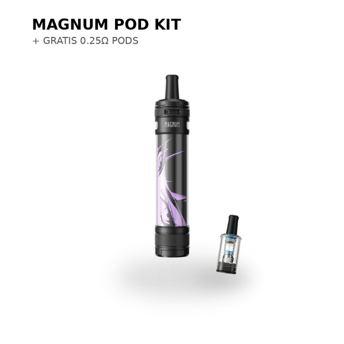 Magnum Pod Kit Bundle 1Kit +1 Magnum Pod 0.25 Ohm - Aspire – Bild 5