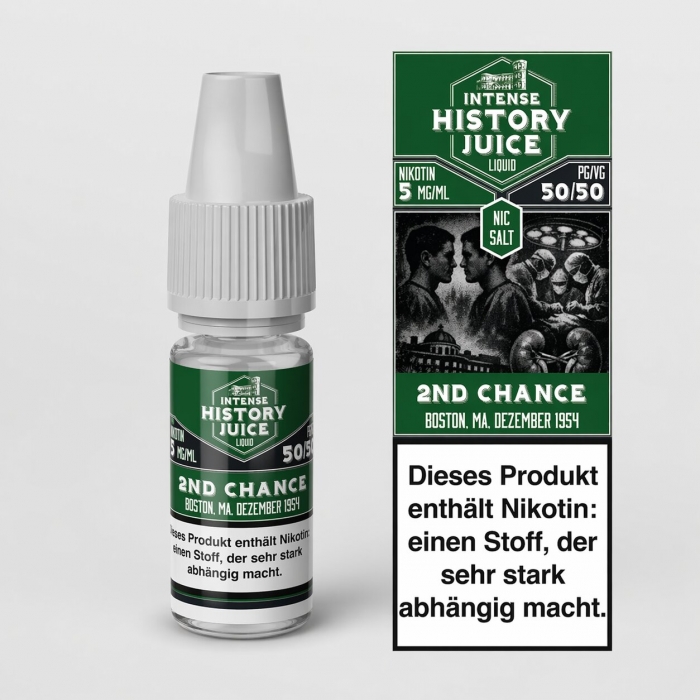 Second Chance (Lychee, Aloe) Nikotinsalzliquid 10ml - INTENSE HISTORY JUICE