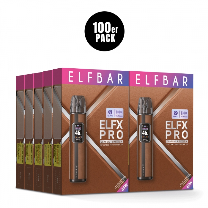 Elfa ElfX Pro Kit (100er Pack) - Elfbar – Bild 2