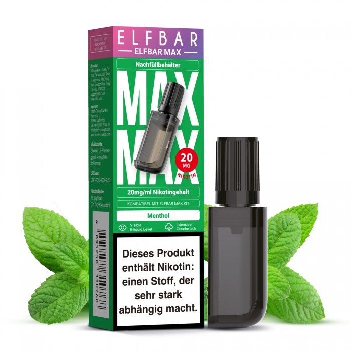 Elfbar Max Prefilled Pod (1PC) - Elfbar – Bild 6