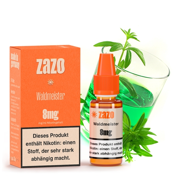 Waldmeister E-Liquid 10mlvon Zazo - Made in Germany – Bild 2