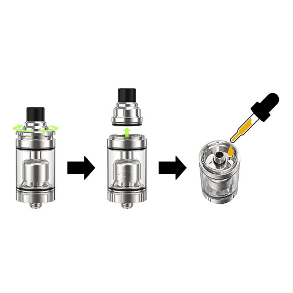 Gage MTL RTA (SILBER) Selbstwickel Tankverdampfer - AMBITION MODS – Bild 3