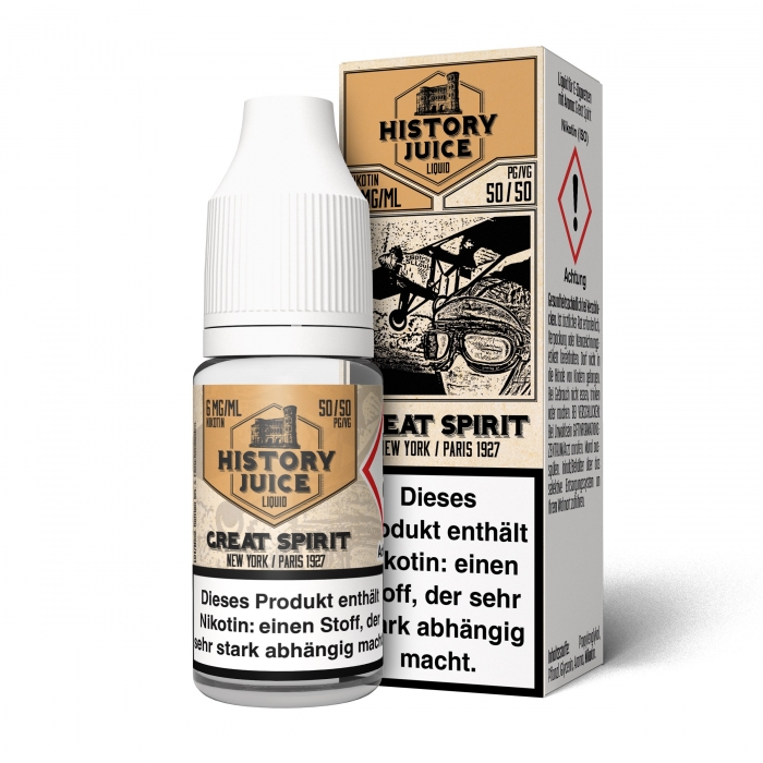 Great Spirit (Belgische Waffel, cremige Vanille) - HISTORY JUICE – Bild 2