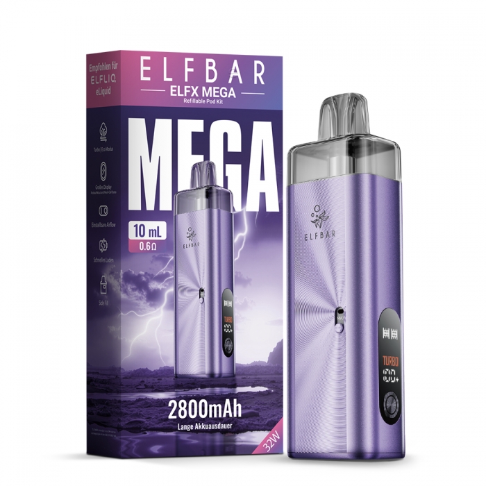 ELFX MEGA Pod Kit - Elfbar – Bild 5