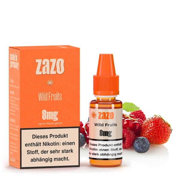 Wild Fruits E-Liquid 10ml von ZAZO - Made in Germany – Bild 2