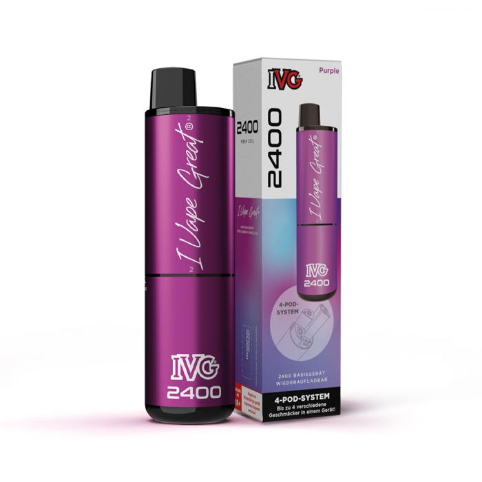 *NEU* IVG 2400 Pod Kit Basisgerät - IVG – Bild 3