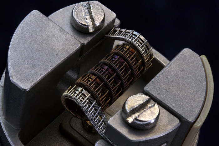 Half-Pitchfork V1 Single Handmade Coil 0.25 Ohm - Cushion Vapor – Bild 3