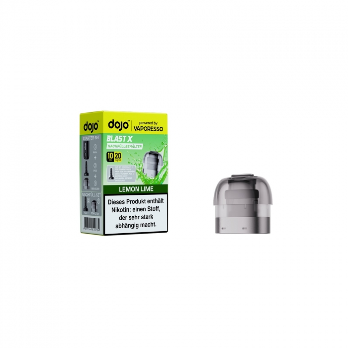 DoJo Blast X - Lemon Lime - Nachfüllbehälter 10ml by Vaporesso