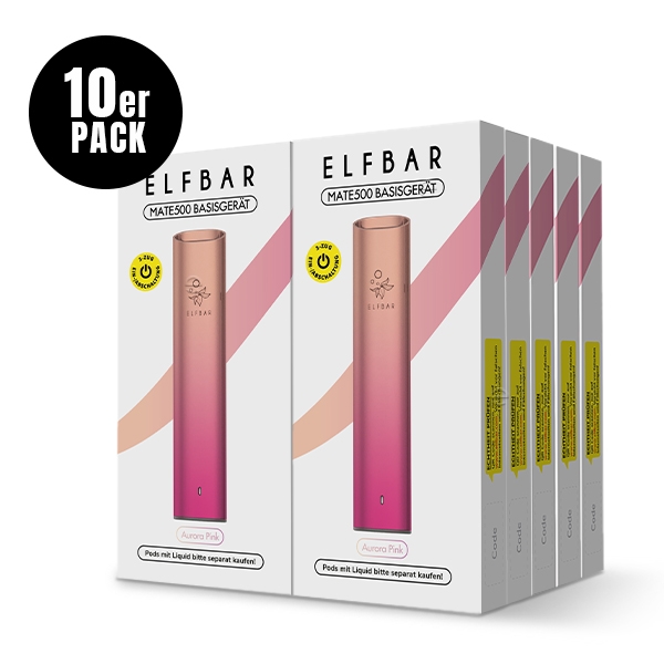 **MATE 500 Pod Kit Basisgerät 10er Pack - Elfbar – Bild 2
