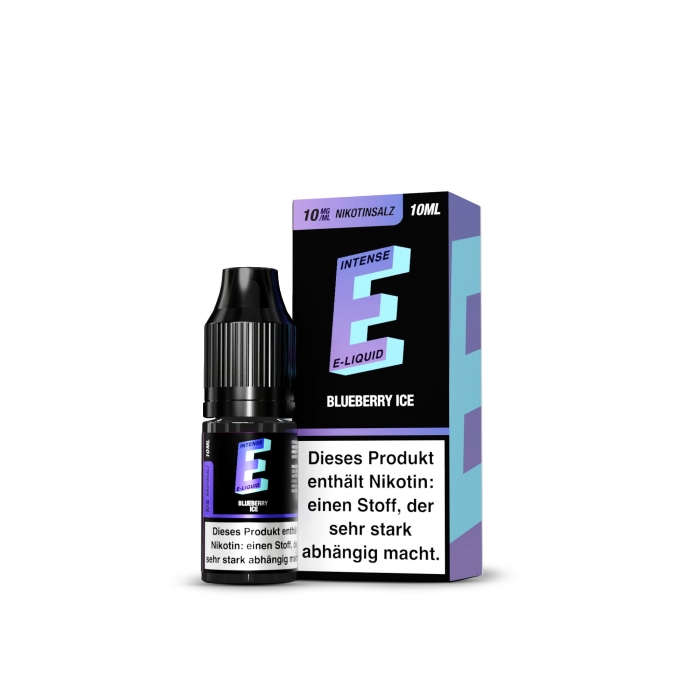 **NEU** E Intense Blueberry Ice Nikotinsalz Liquid 10ml - TVE