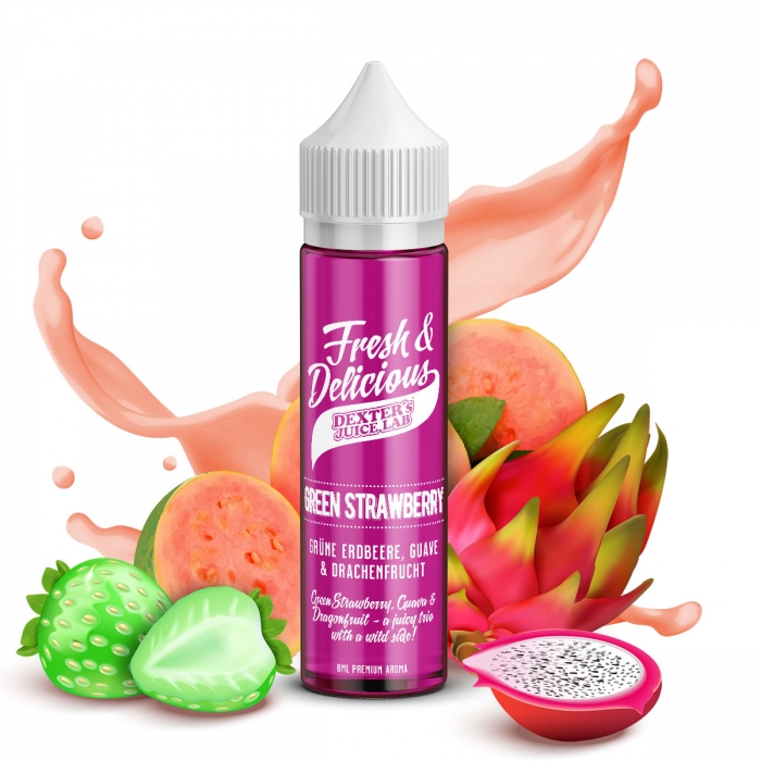 Dexter's Juice Lab - Fresh & Delicious Aroma - Green Strawberry