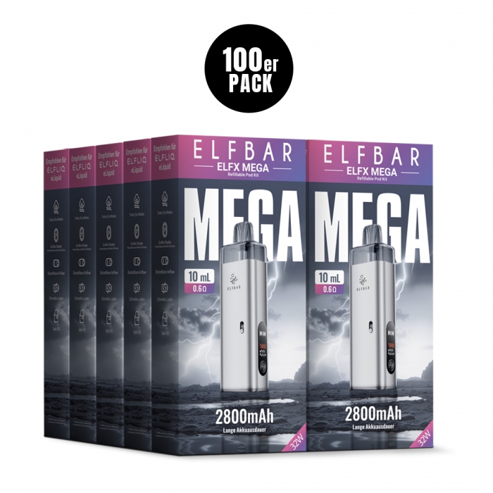 ELFX MEGA Pod Kit (100 PC) - Elfbar – Bild 5