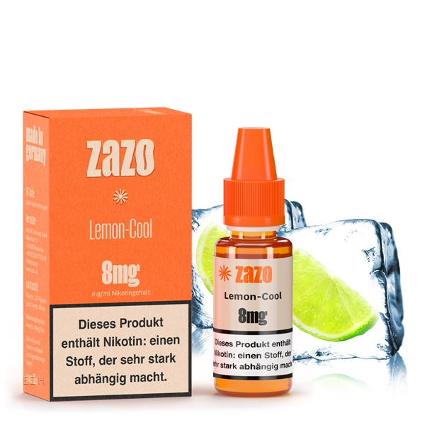 Lemon Cool E-Liquid 10ml von ZAZO - Made in Germany – Bild 2