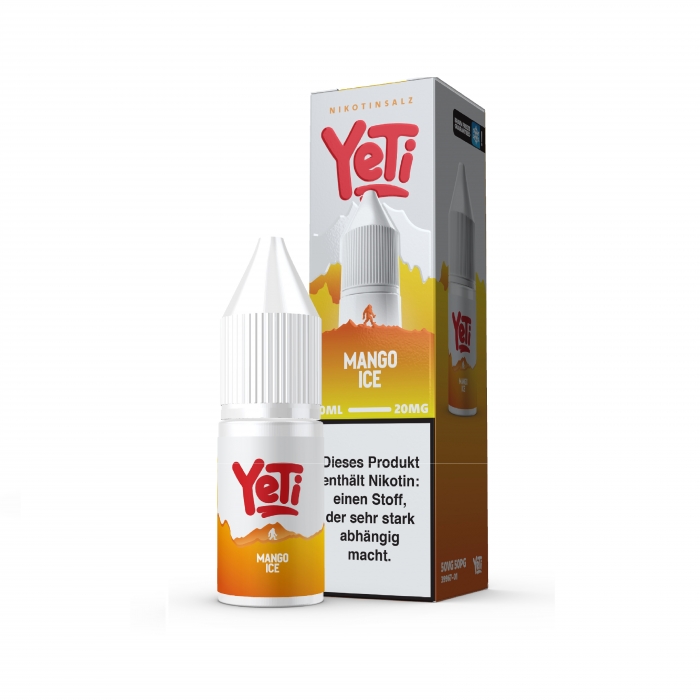 Mango Ice - 10ml Nikotinsalzliquid (Mango&Frische) - Yeti – Bild 2