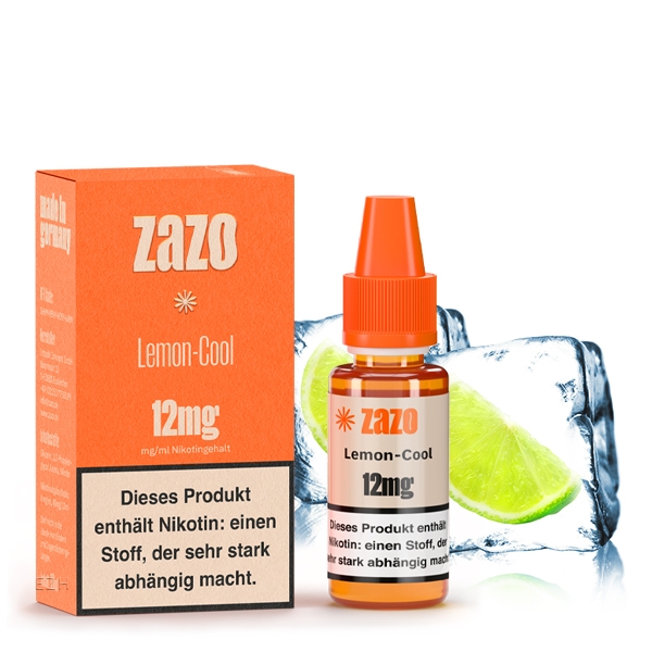 Lemon Cool E-Liquid 10ml von ZAZO - Made in Germany – Bild 3