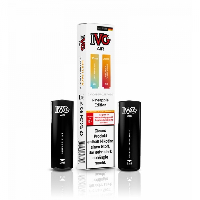 IVG Air Multi Flavour Edition Prefilled Pods (2er Pack) – Bild 2