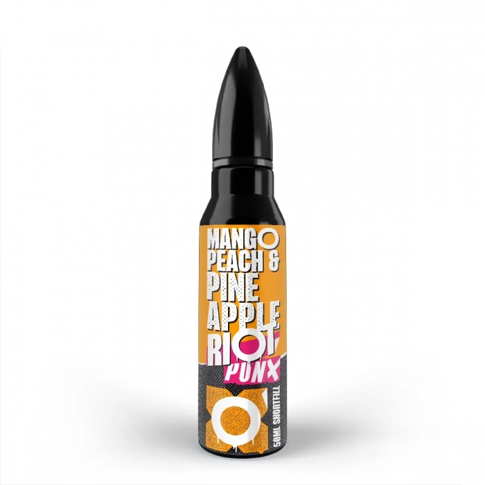 PUNX Mango, Pfirsich & Ananas - 50 ml Overdosed E-Liquid - Riot Squad