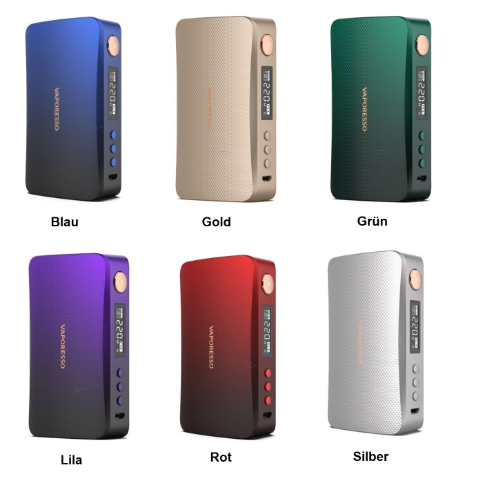 Gen 220W Mod Akkuträger - VAPORESSO – Bild 3