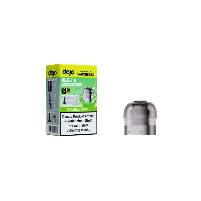 DoJo Blast X - Double Apple - Nachfüllbehälter 10ml by Vaporesso