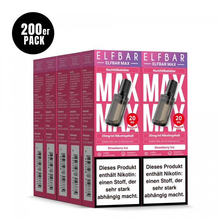 Elfbar Max Refilled Pod (200er Pack) - Elfbar – Bild 2