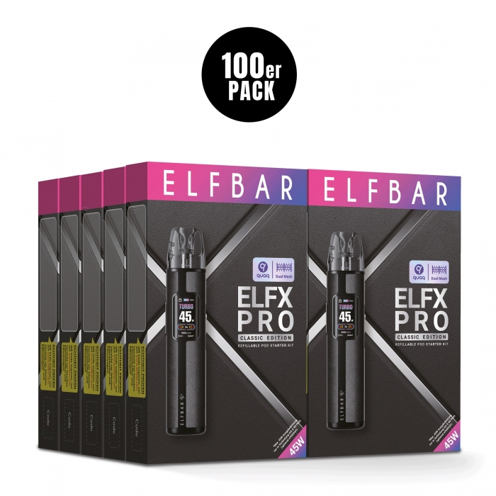 Elfa ElfX Pro Kit (100er Pack) - Elfbar