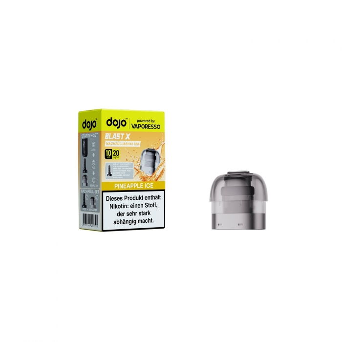 DoJo Blast X - Pineapple Ice - Nachfüllbehälter 10ml by Vaporesso