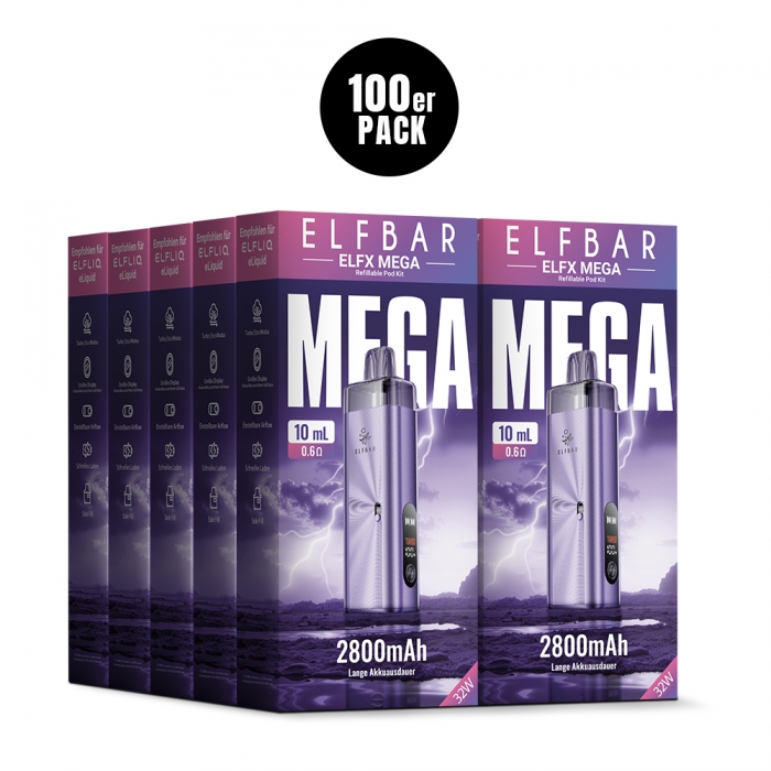 ELFX MEGA Pod Kit (100 PC) - Elfbar – Bild 4