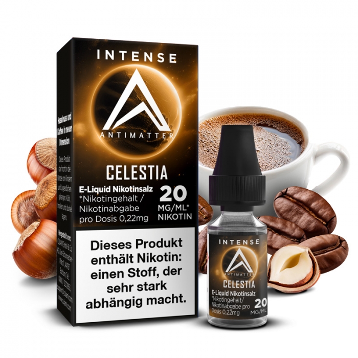 Celestia Nikotinsalzliquid Intense - Antimatter – Bild 2