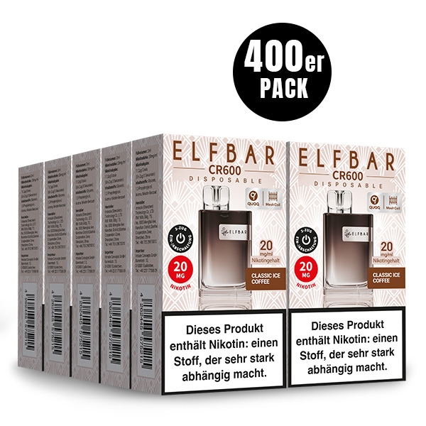 CR600 Einweg-E-Zigarette (400 VPE) - ELFBAR – Bild 5