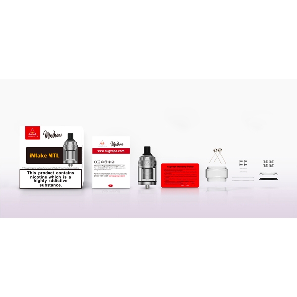 Intake MTL RTA (Schwarz und Gunmetal) Selbstwickel Tankverdampfer - AUGVAPE – Bild 6
