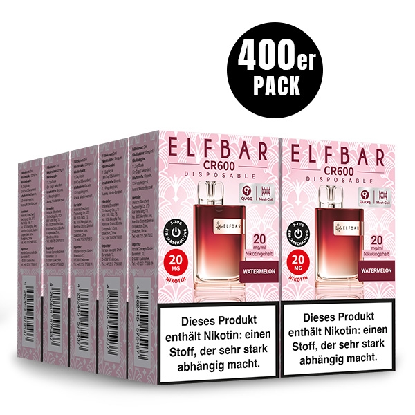 CR600 Einweg-E-Zigarette (400 VPE) - ELFBAR – Bild 6