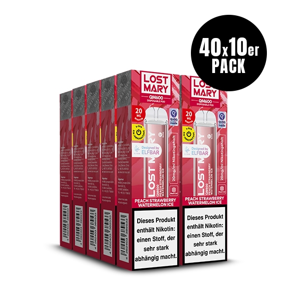 Lost Mary QM600 Einweg-E-Zigarette (400er Pack) - by ELFBAR