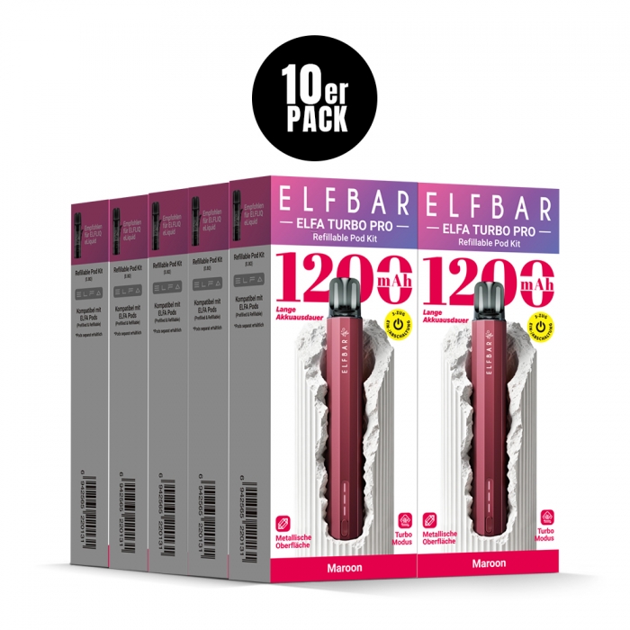 Elfa Turbo Pro Pod Kit (10er VPE) - Elfbar – Bild 3