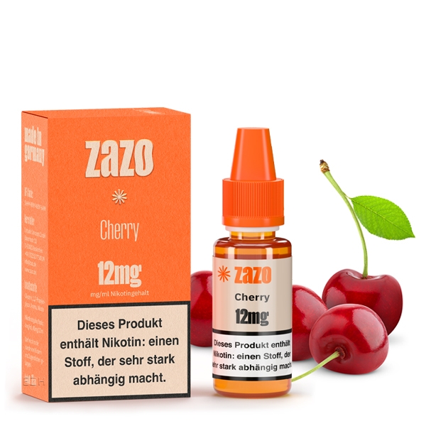 Cherry E-Liquid 10ml von ZAZO - Made in Germany – Bild 3