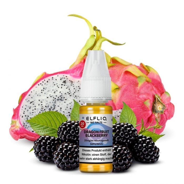 Dragon Fruit Blackberry Nikotinsalzliquid - Elfliq (Elfbar)