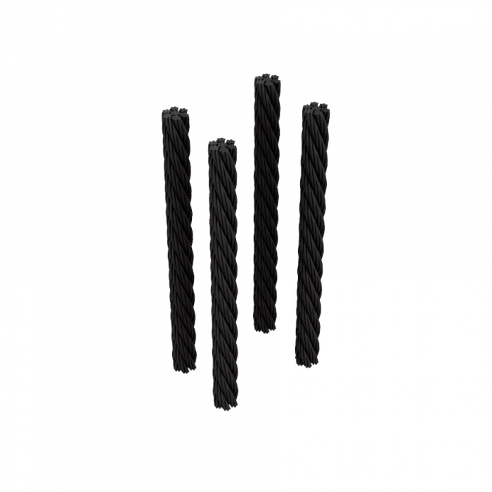 Simurg Edelstahl-Docht 3x34mm PVD-Black - I Mist