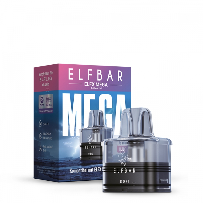 ELFX Mega Dual Mesh Pod 5ml - Elfbar – Bild 2