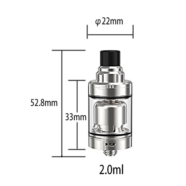 Gage MTL RTA (SILBER) Selbstwickel Tankverdampfer - AMBITION MODS – Bild 5