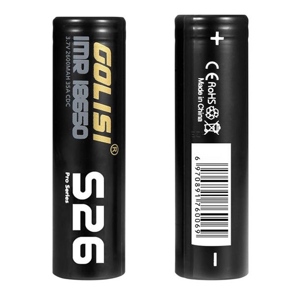 IMR 18650 S26 35A 2600mAh Akku - Golisi – Bild 6